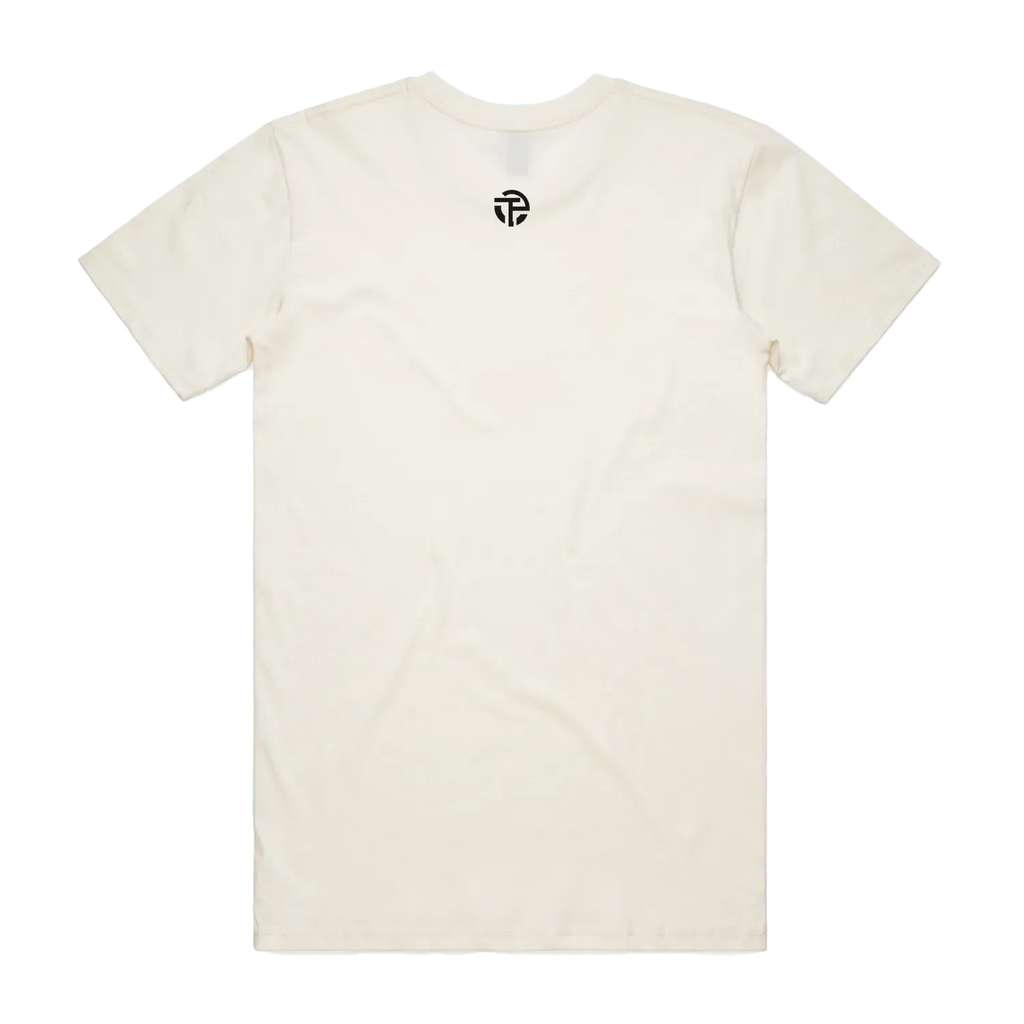 Wounds tee back — TPC Staple Tee with the minimal TPC logo